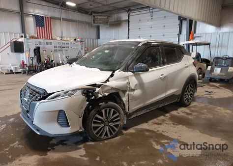 2021 Nissan Kicks Sv Xtronic Cvt из США, поврежденный, VIN 3N1CP5CV6ML544110